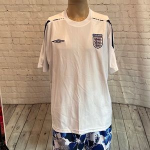 Vintage Umbro XL 2008 England Training soccer jersey NWT